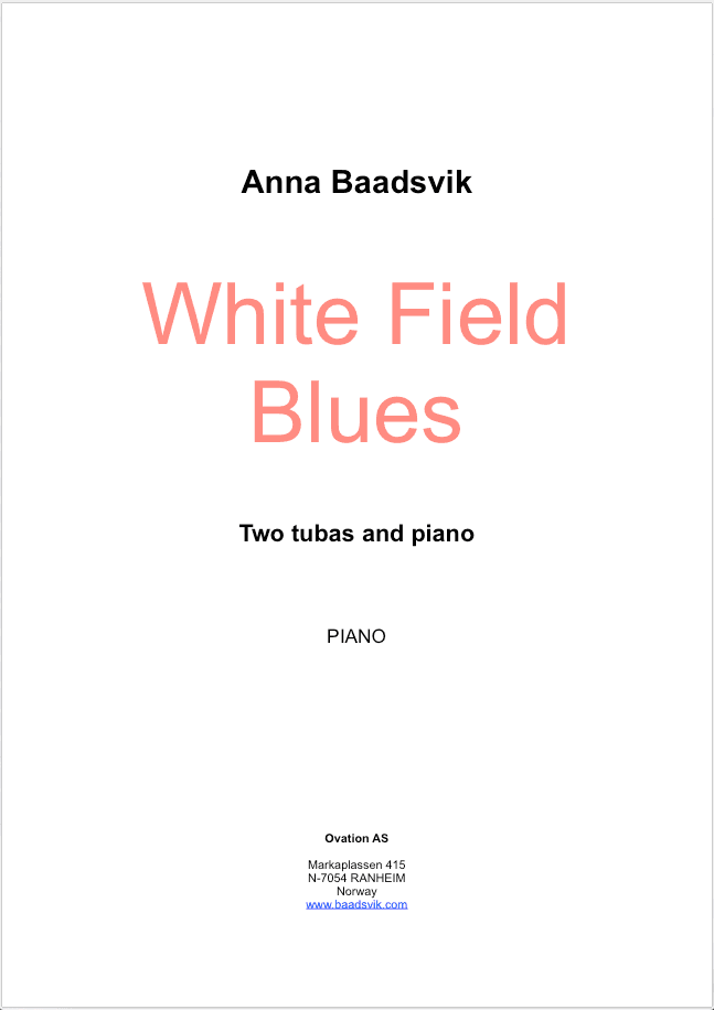Baadsvik - White Field Blues