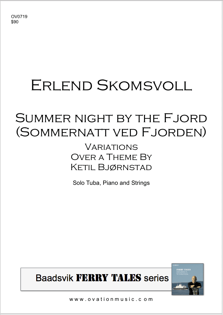 Bjørnstad - Sommernatt ved fjorden (tuba piano and strings)