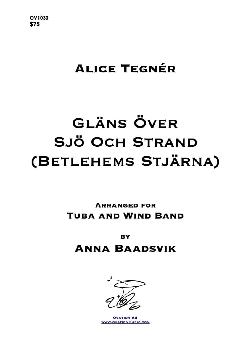 Rydberg - Gläns Över Sjö Och Strand (Betlehems Stjärna)