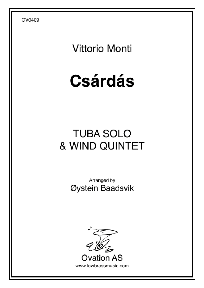 Monti - Czardas (tuba and wind quintet)