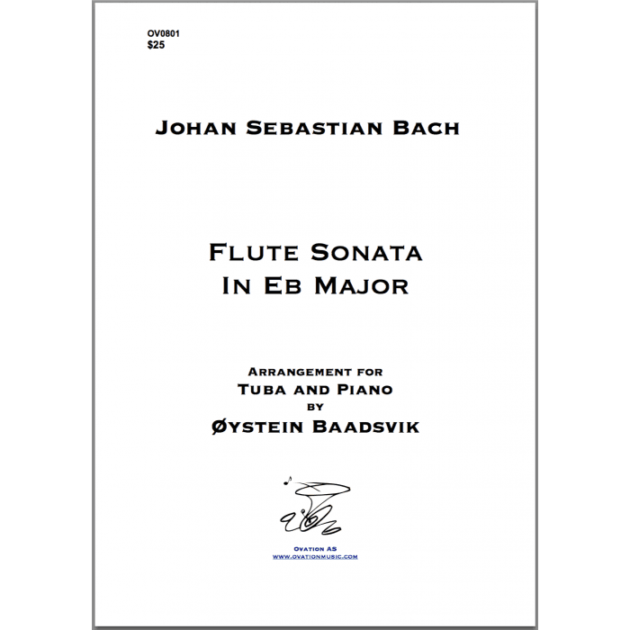 Bach - Flute sonata in Eb (tuba and piano)