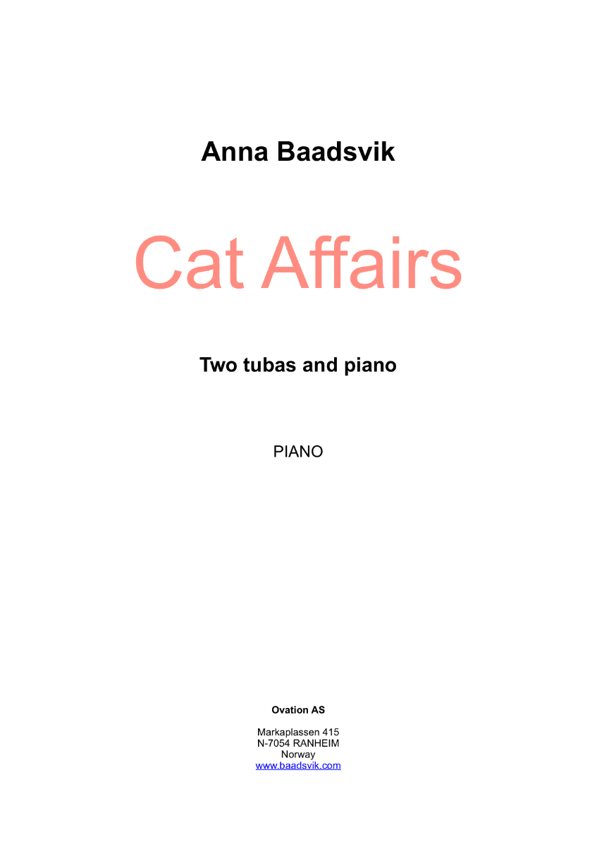 Baadsvik - Cat Affairs (trio)