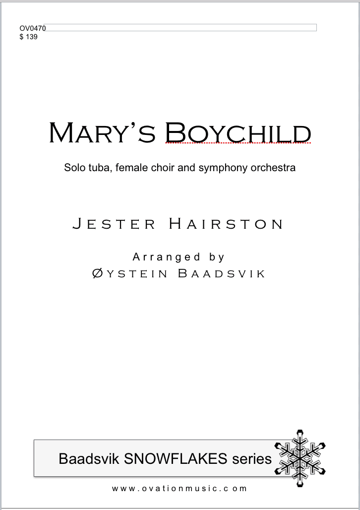 Hairston - Mary's Boychild (Tuba and Symphony Orchestra)