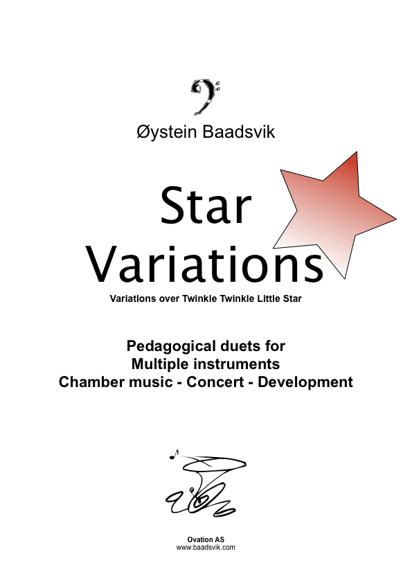 Baadsvik - Star Variations (bass clef)