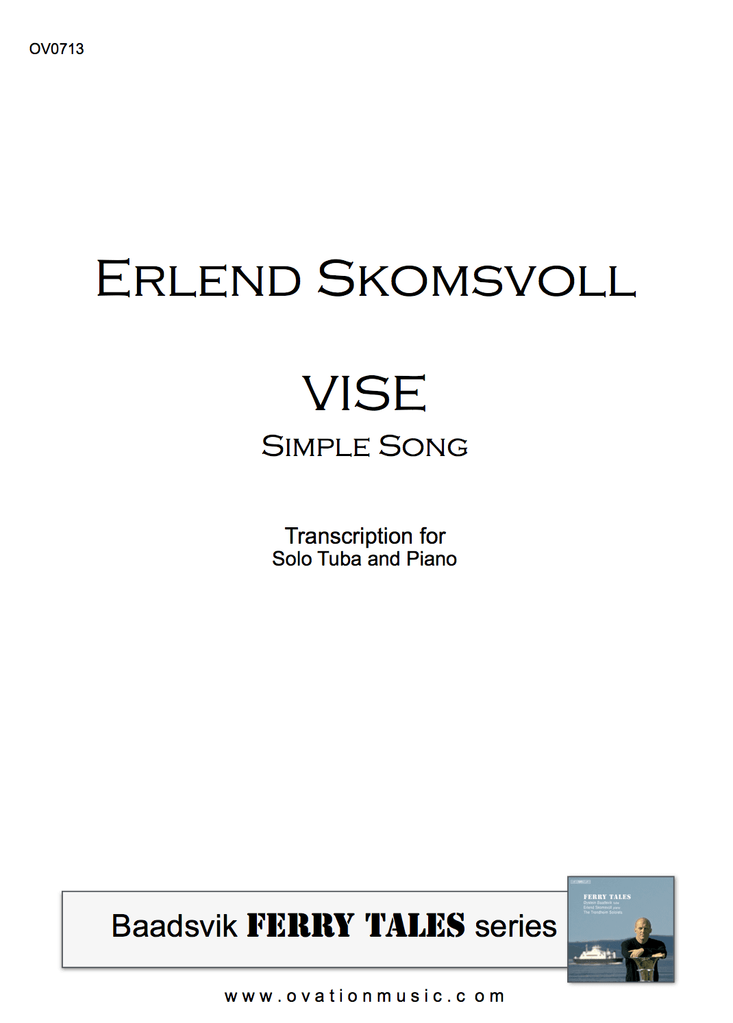Skomsvoll - Vise (Simple Song) (tuba and piano)