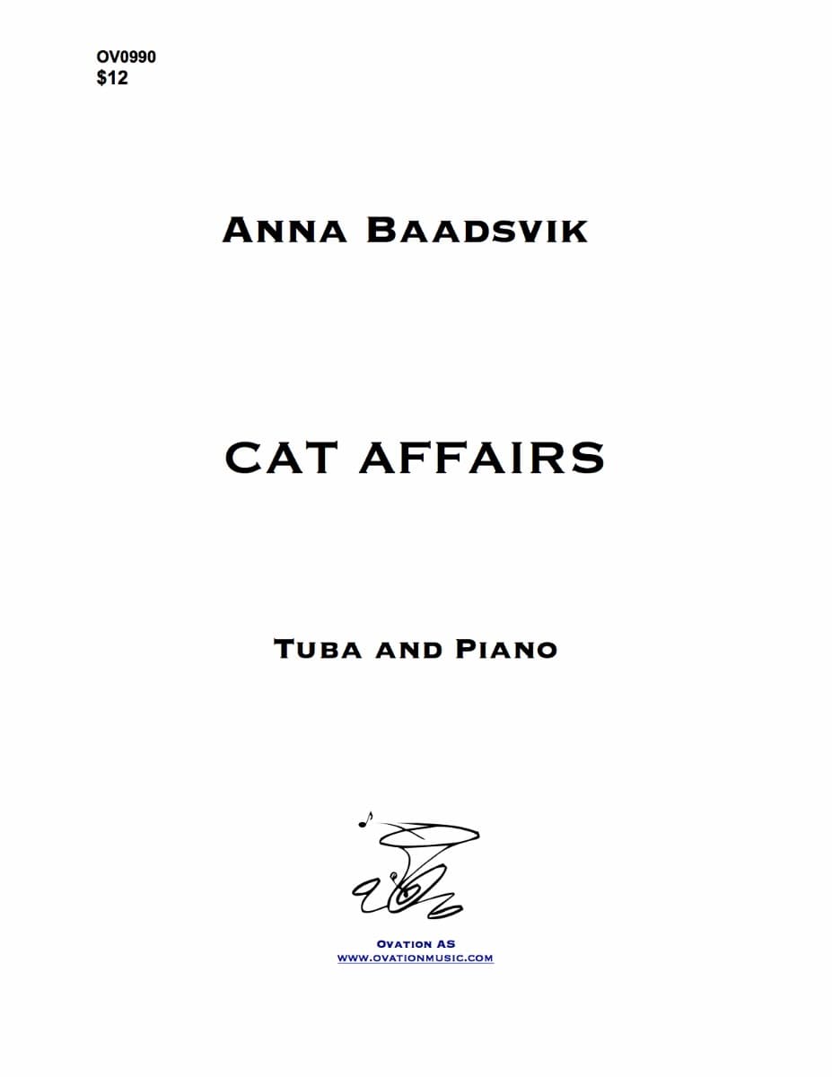 Baadsvik - Cat Affairs (solo and piano, or MP3)