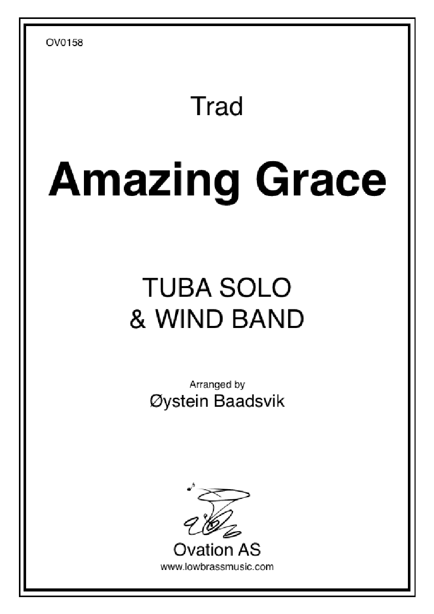 Trad - Amazing Grace (tuba and wind band)