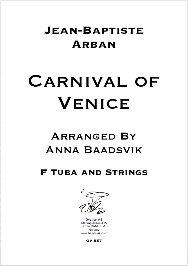 Arban - Carnival of Venice (version for F tuba)