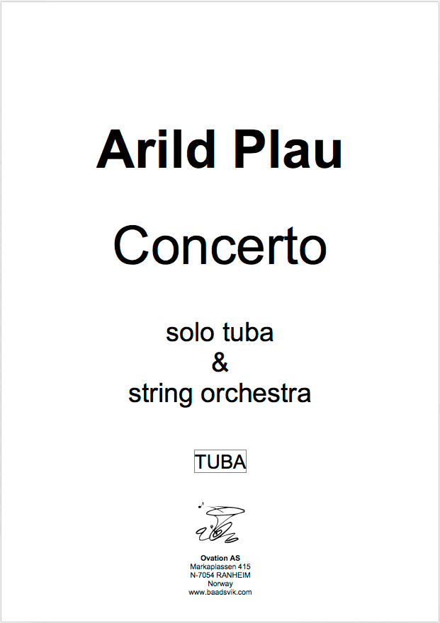 Plau - Concerto (tuba and piano)