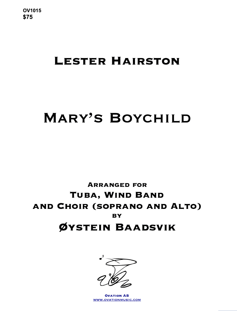 Hairston - Mary's Boychild (Tuba and Wind Band)