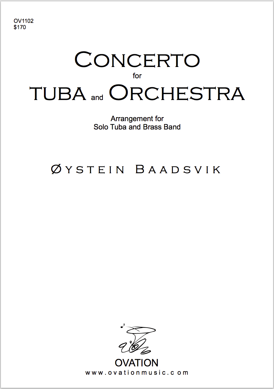 Baadsvik - Concerto for tuba (arr. tuba and brass band)