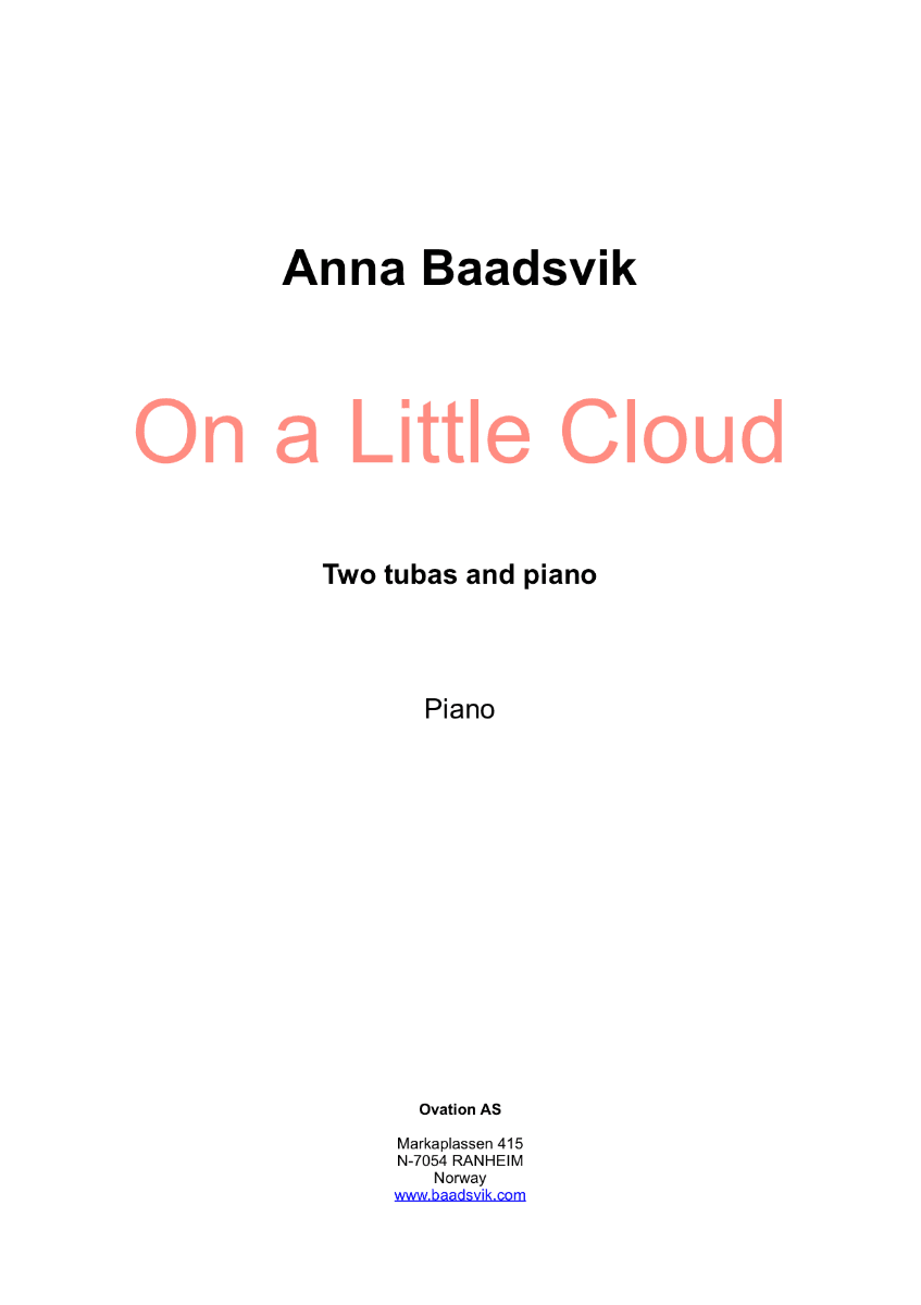 Baadsvik - On a Little Cloud